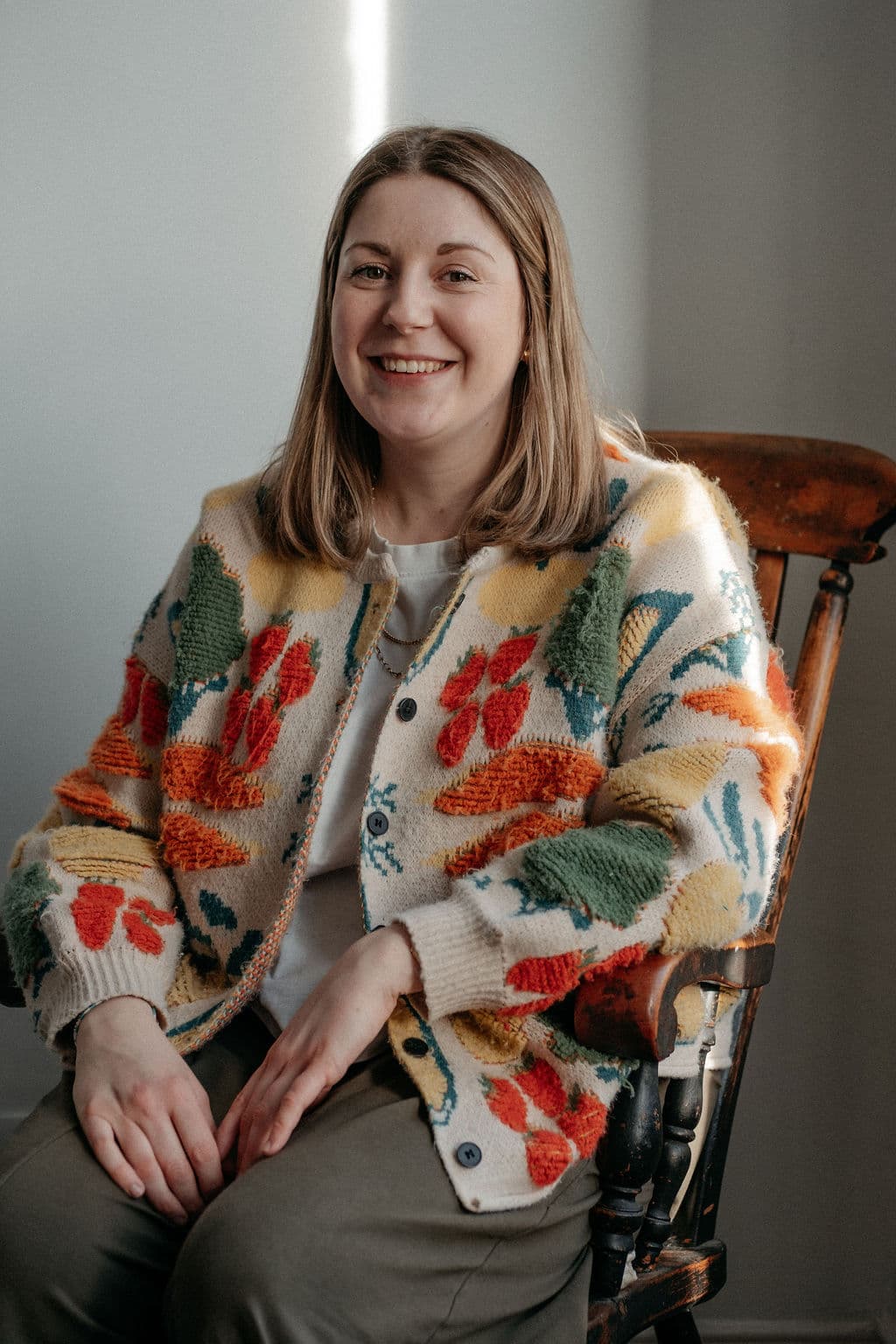 Photo of Lily, community holder for North Tyneside, with a warm smile